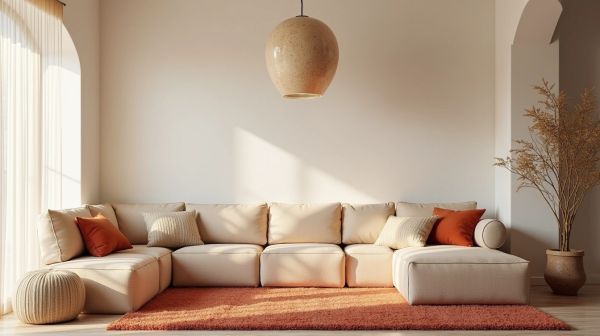 Éclairez votre intérieur avec un luminaire bohème en travertin