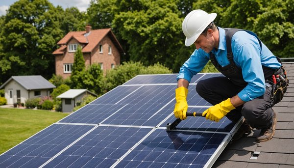 Nettoyage efficace de vos panneaux solaires à salbris