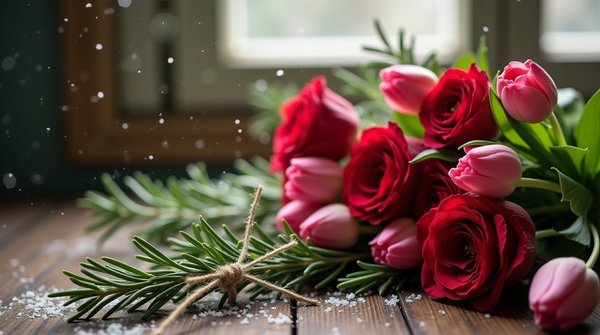 Livraison fleurs saint valentin avec entrefleuristes
